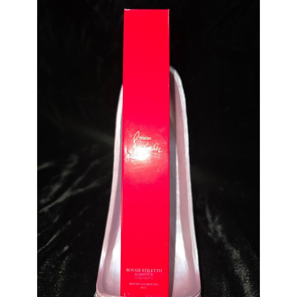 Christian Louboutin NIB Rouge Stilleto Slimstick Lumi Matte Rouge Louboutin001L - Picture 2 of 4
